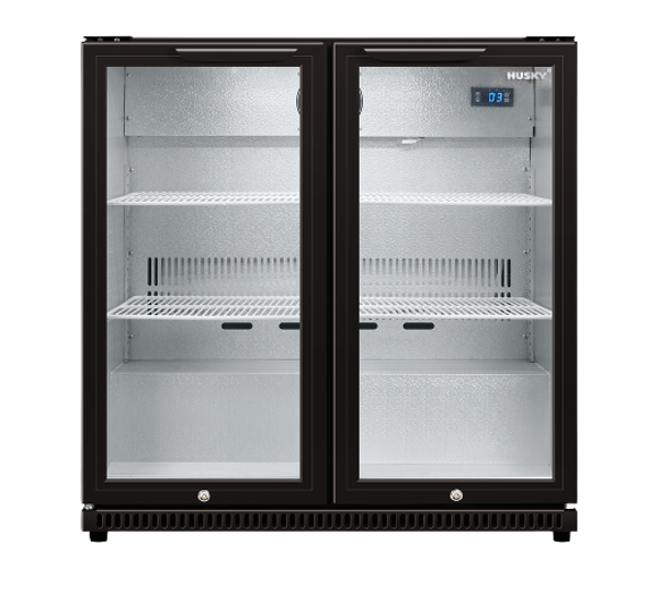 Husky klapdeur C2-865-BK-NL-HU.Geef uw horecazaak net dat beetje extra met deze displaykoeler!