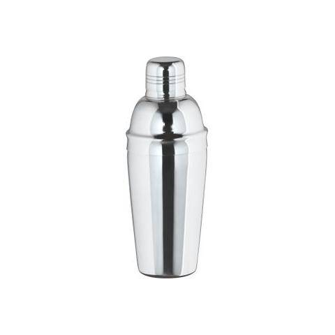Cocktailshaker 3-delig 700 ml hoogglans