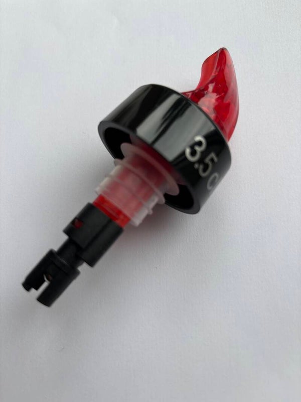 Kogelmaatschenker met kraag rood 3.5 CL