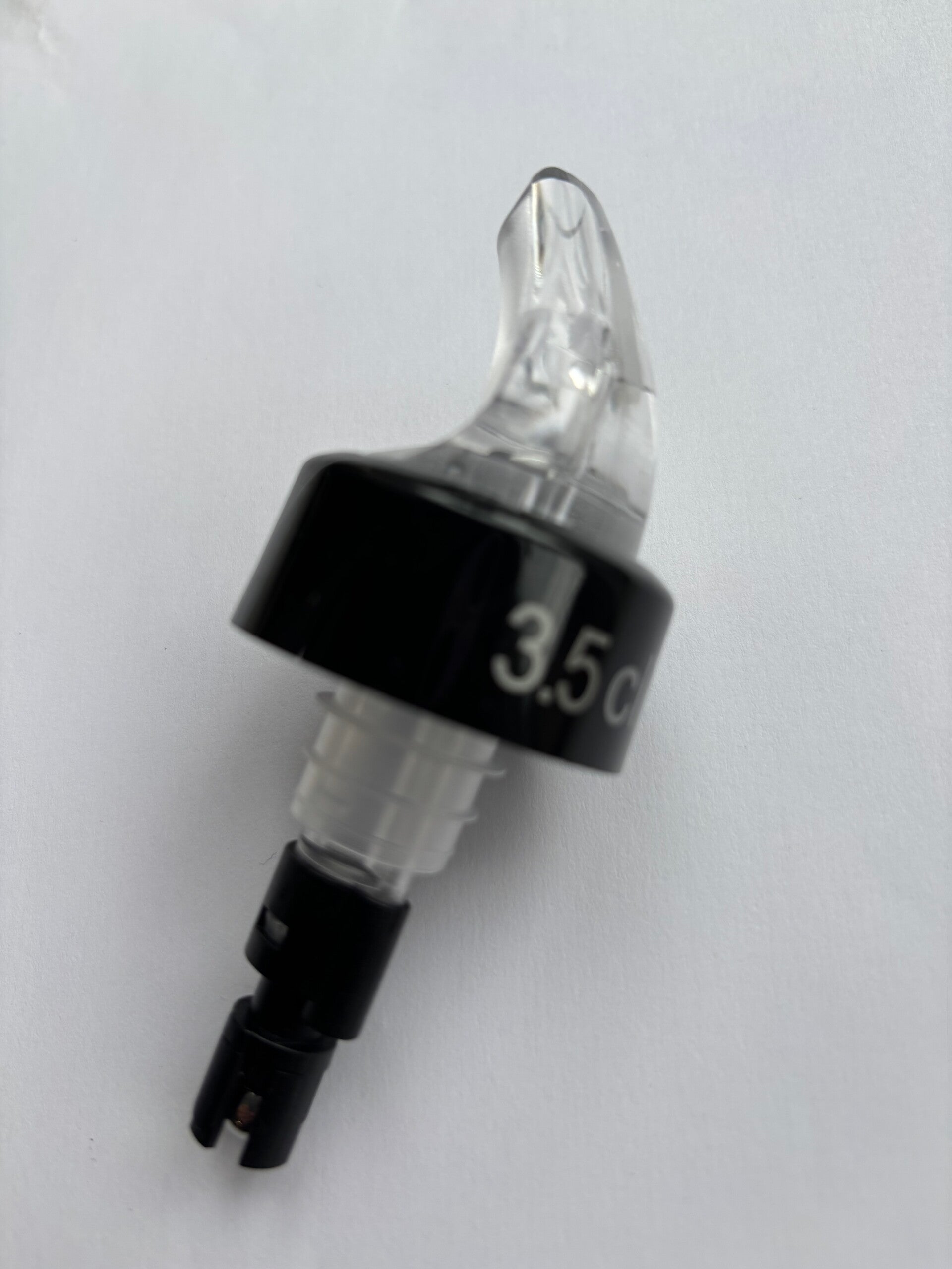 Kogelmaatschenker met kraag transparant 3.5 CL
