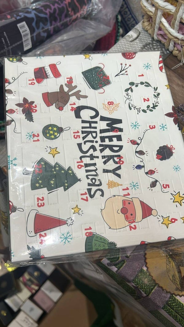 Calendario Adviento Merry Christmas