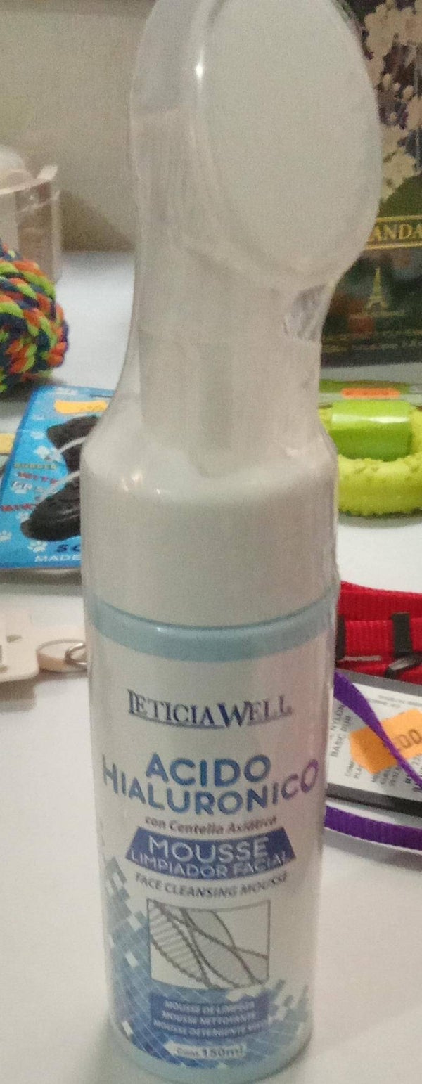 Limpiador facial Ácido Hialuronico
