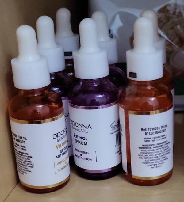 Serúm vitamina C y Retinol