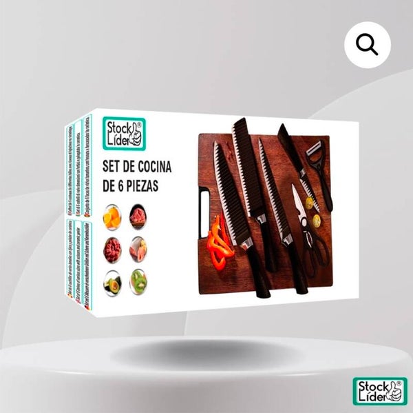 Set de Cocina de 6 piezas