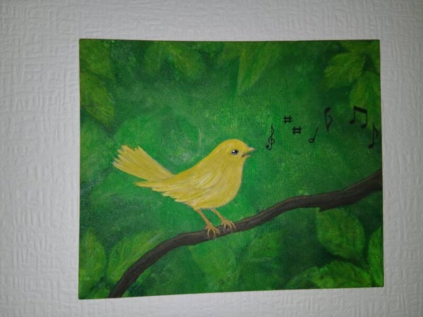 Custom painted canvas