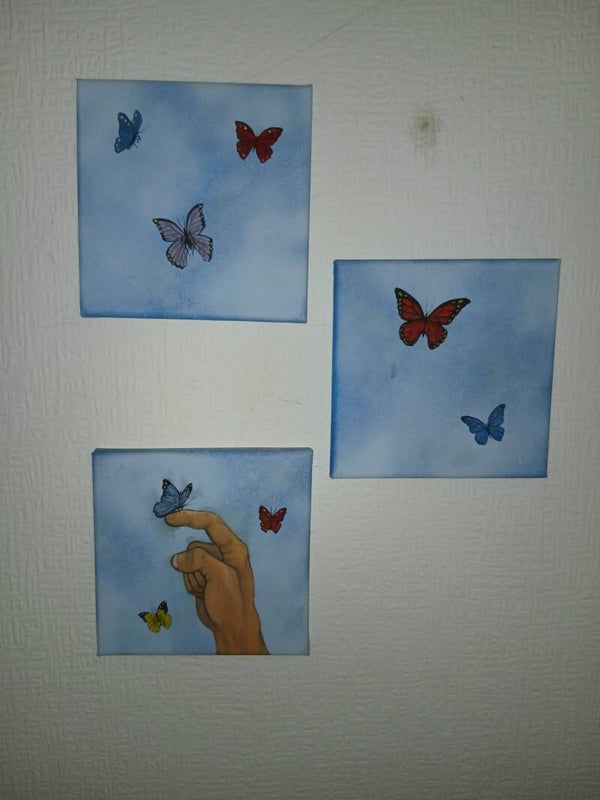 Custom painted canvases