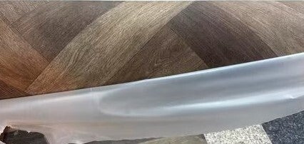 Vinyl Bruin Visgraat – 17 × 4 m – Outlet