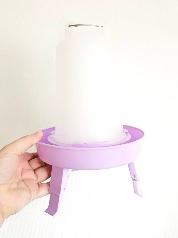 Drinkbak op poten 1,5L & Lila