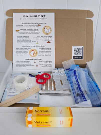 EHBO pakket voor kippen