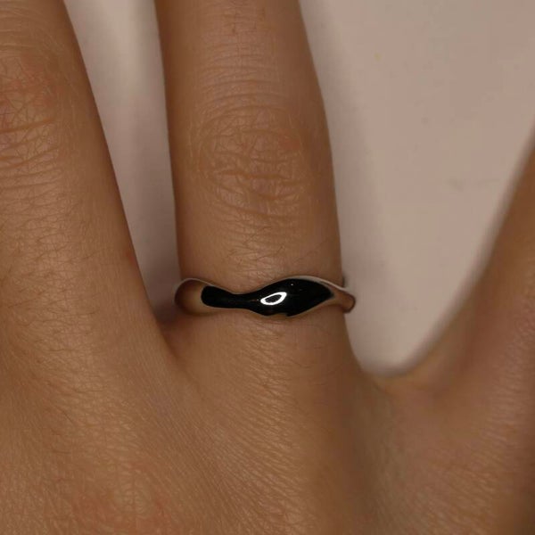 Swirl Ring Zilver