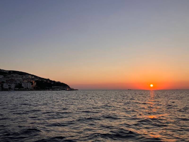 Sunset in Istanbul