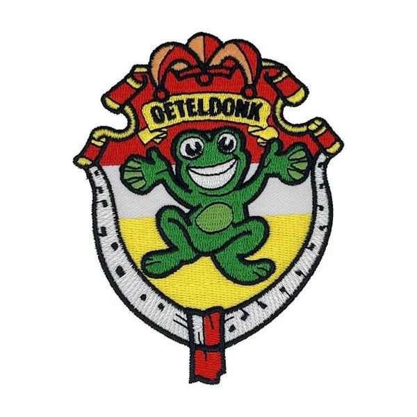 Kikker met narrenkap