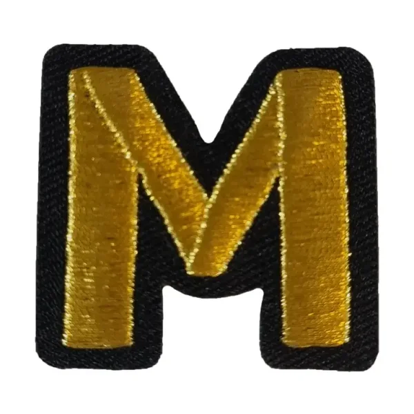 Oeteldonk embleem - Gouden letter M