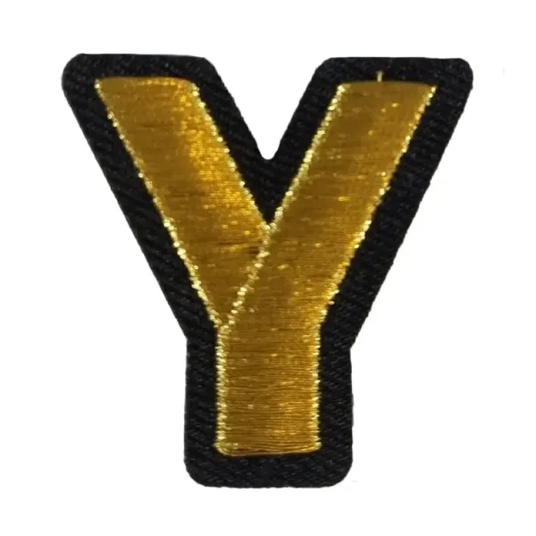 Oeteldonk embleem - Gouden letter Y