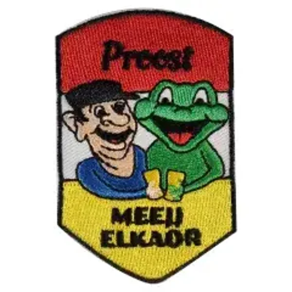 Oeteldonk embleem - Proost meejj elkaor