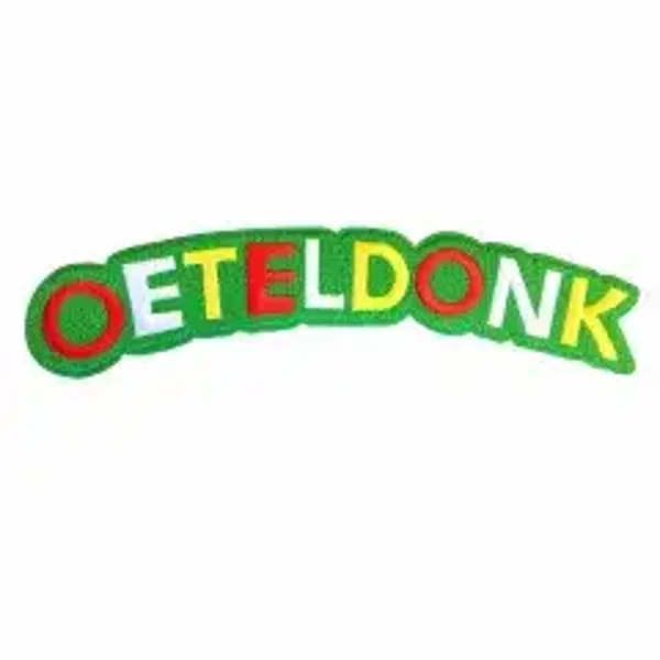 Oeteldonk embleem - Rugembleem letters