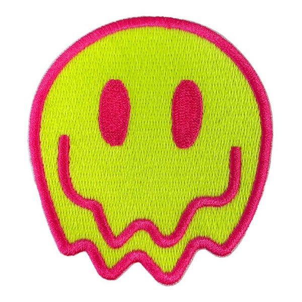 embleem - Glow in the dark - Smeltende smiley