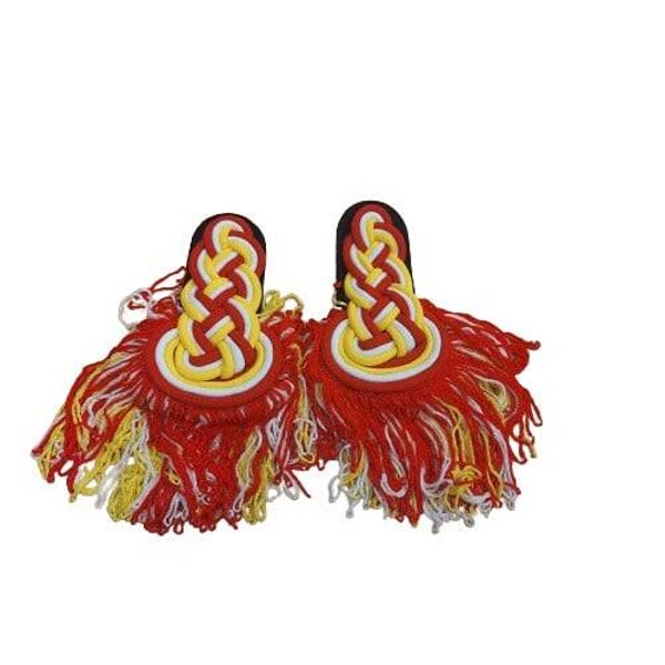 Oeteldonk epauletten set gevlochten met franjes ( voor kinderen)