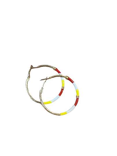 Oorbellen ringen oeteldonk groot. DB161