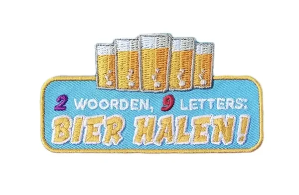 2 woorden 9 letters BIER HALEN!
