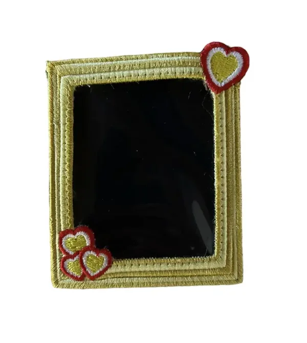 Fotolijstje goud hartjes DB093