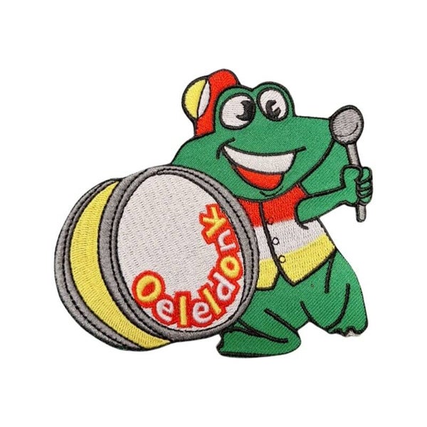 kikker met grote trom