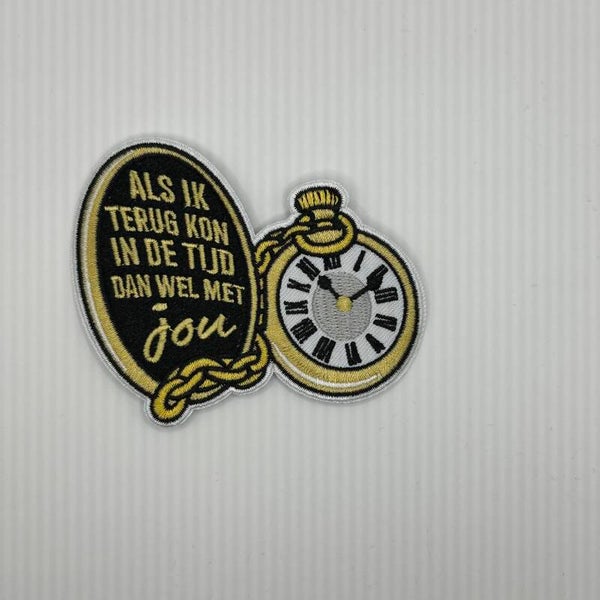 Embleem oeteldonk als ik terug kon in de tijd
