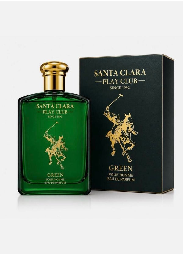 Santa Clara Play Club Green Pour Homme Eau De Parfum 100ml 3.4 fl oz