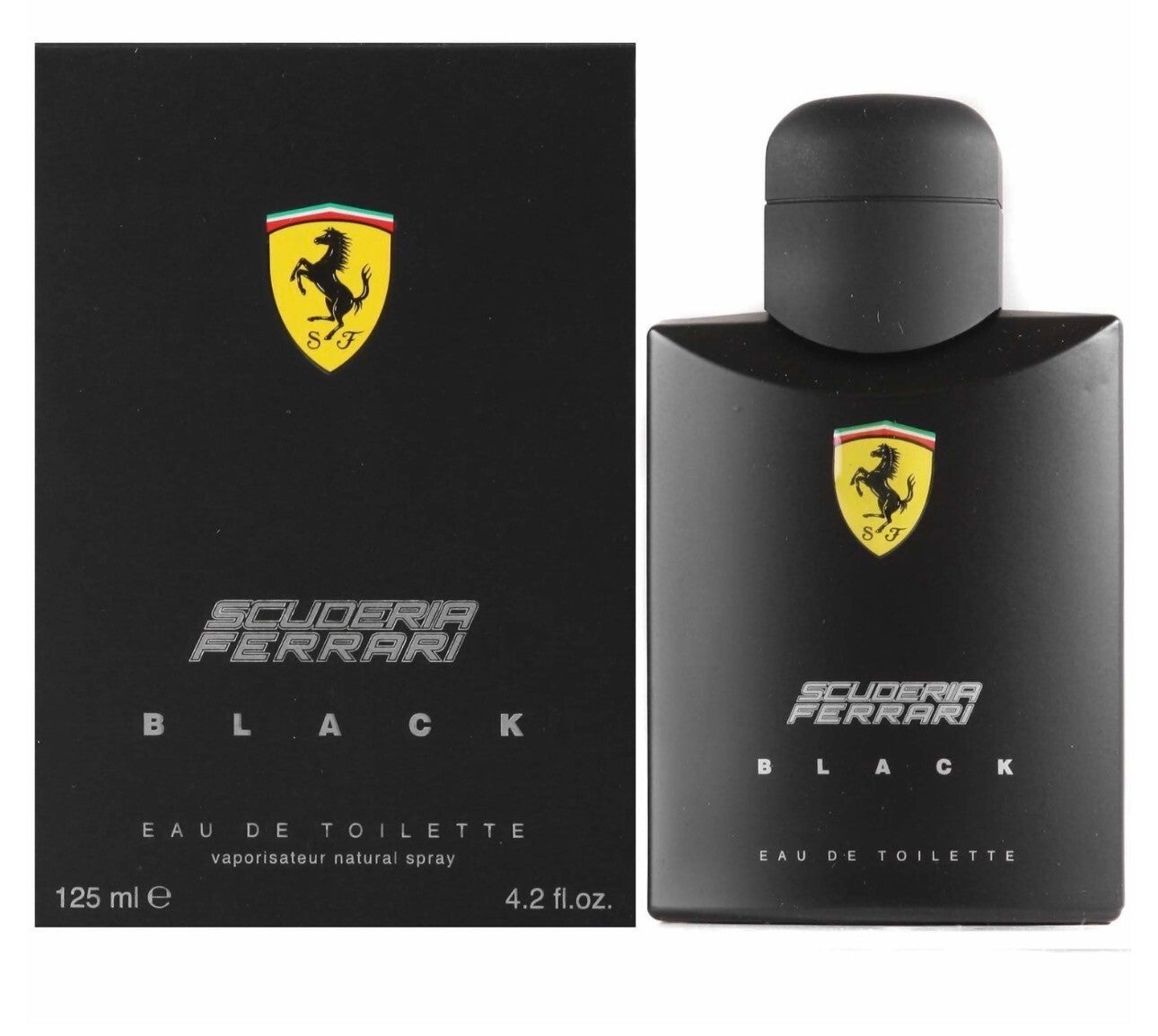 Scuderia Ferrari Black Eau de Toilette 125 ml (4.2 fl oz).