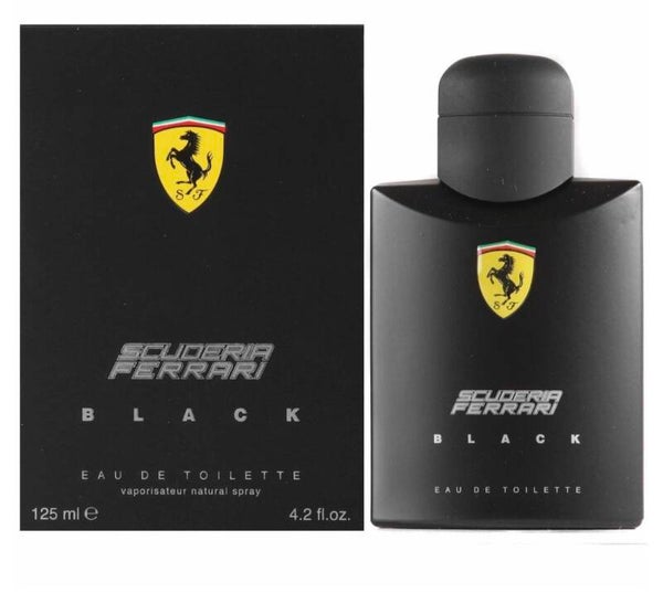 Scuderia Ferrari Black Eau de Toilette 125 ml (4.2 fl oz).