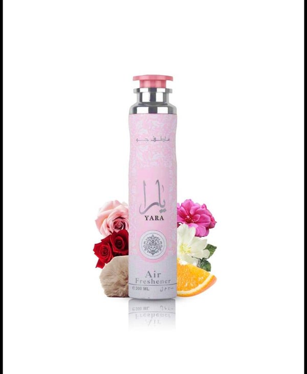 Yara Air Freshener 300ml by Lattafa Room Spray Aerosol Original Made in UAE