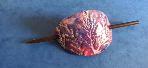 Barrette à cheveux Arbuste (BAR-011)