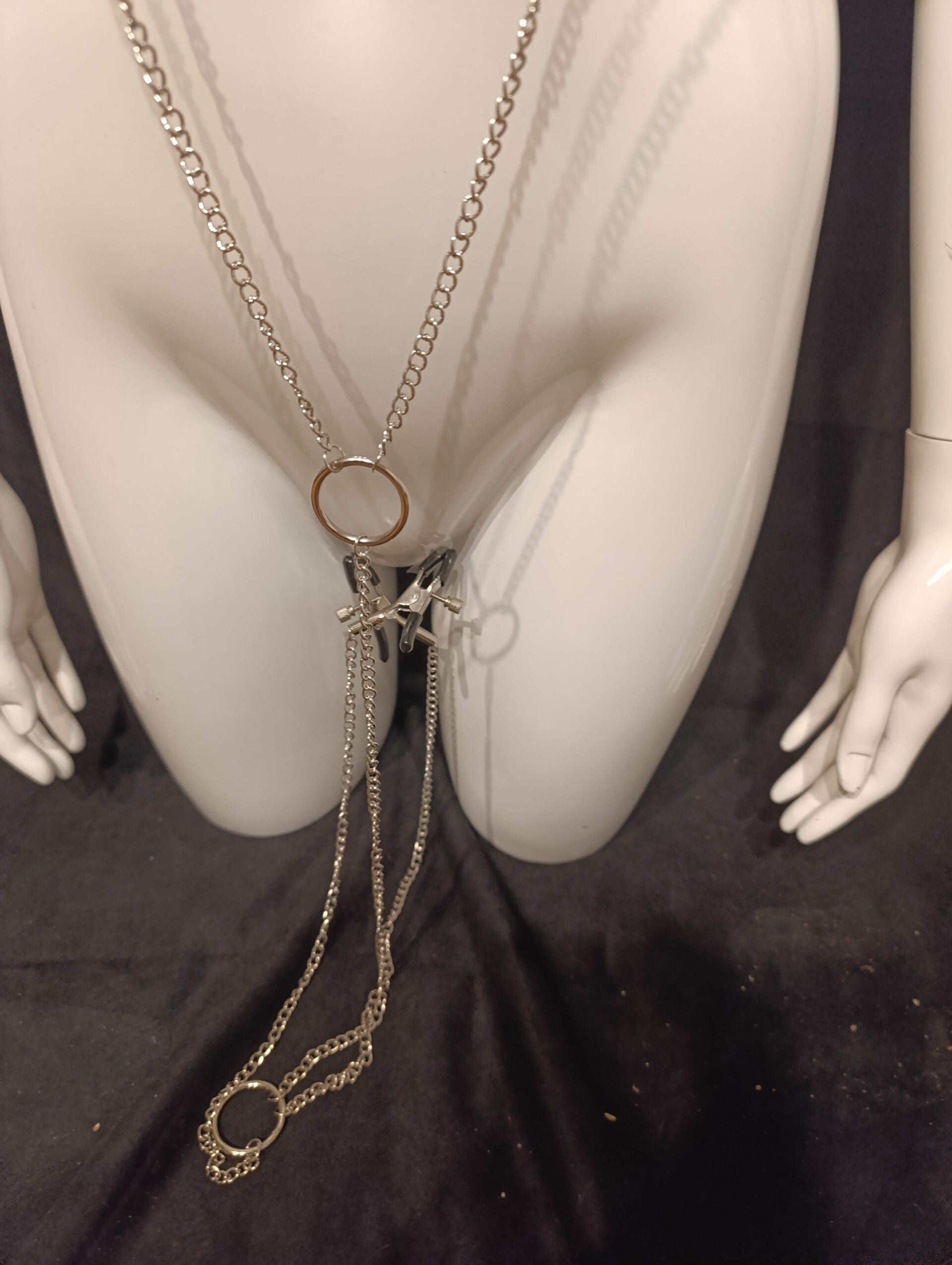 pinces à téton et vulve