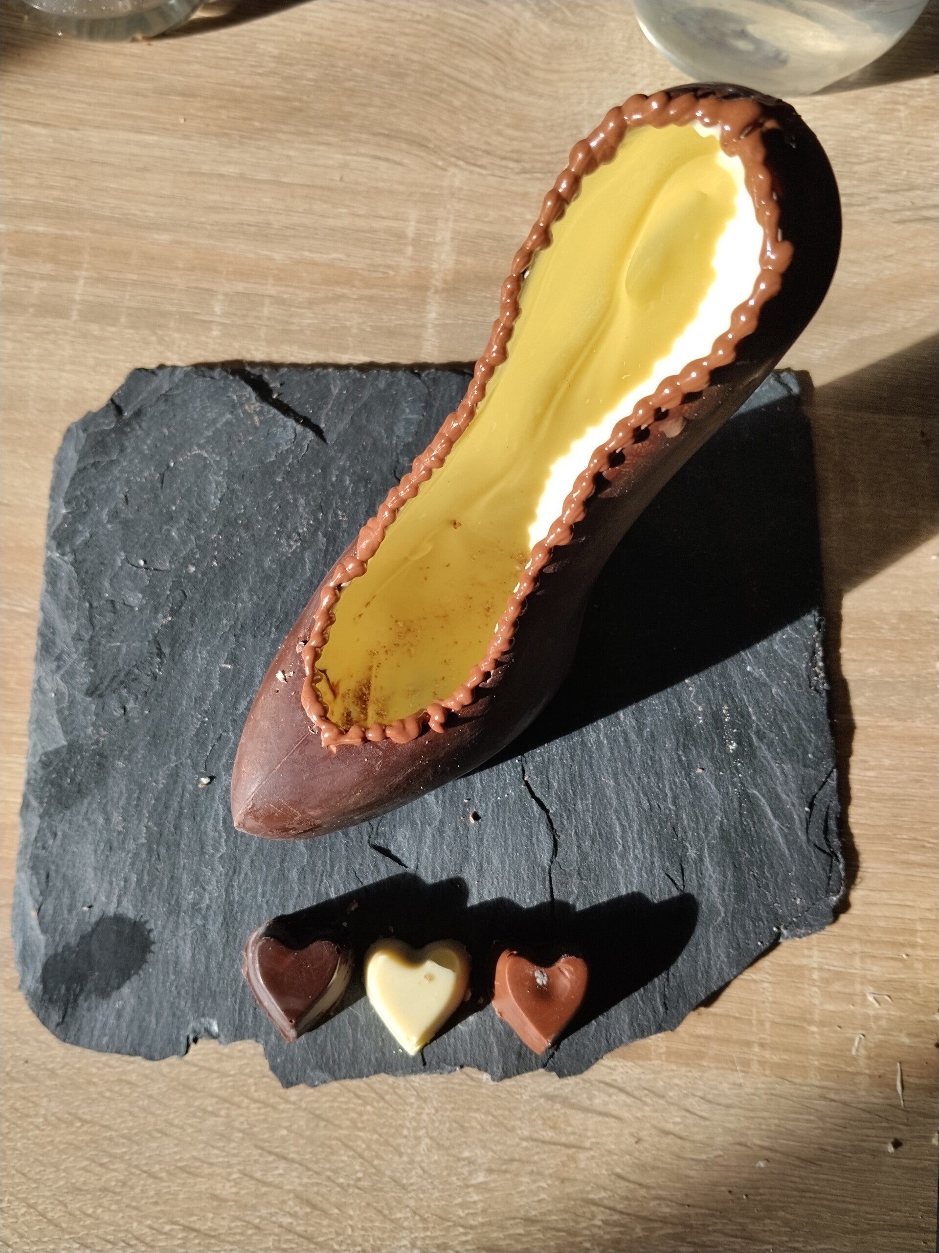 talon aiguille chocolat