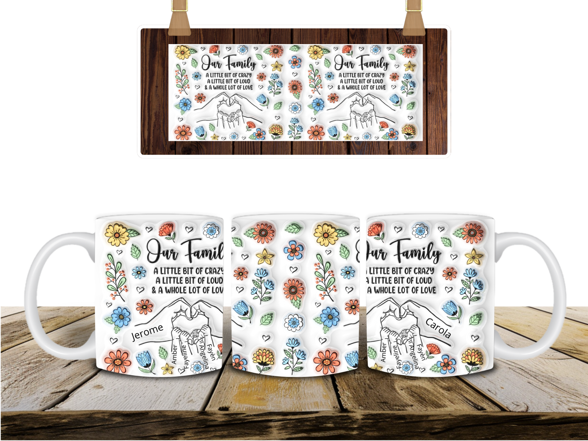 Geweldige familie mok.