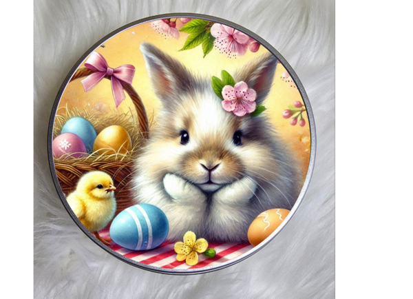 Vrolijke Paas snoeptrommel