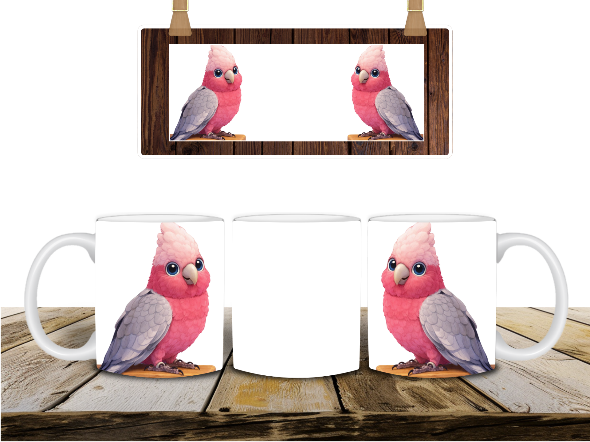 Mok roze kaketoe (rose kaketoe)