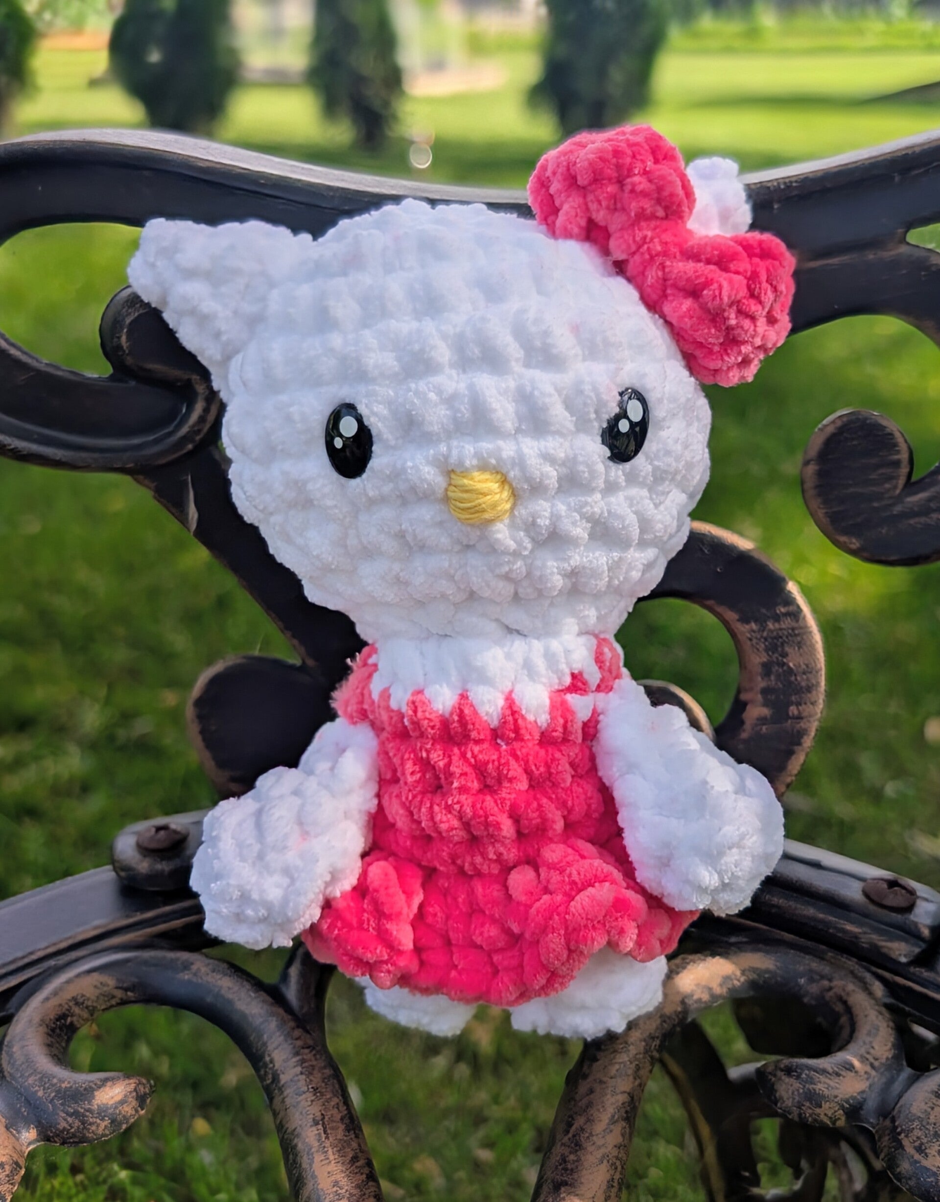Kitty Kitty Crochet Cat Plush Pattern