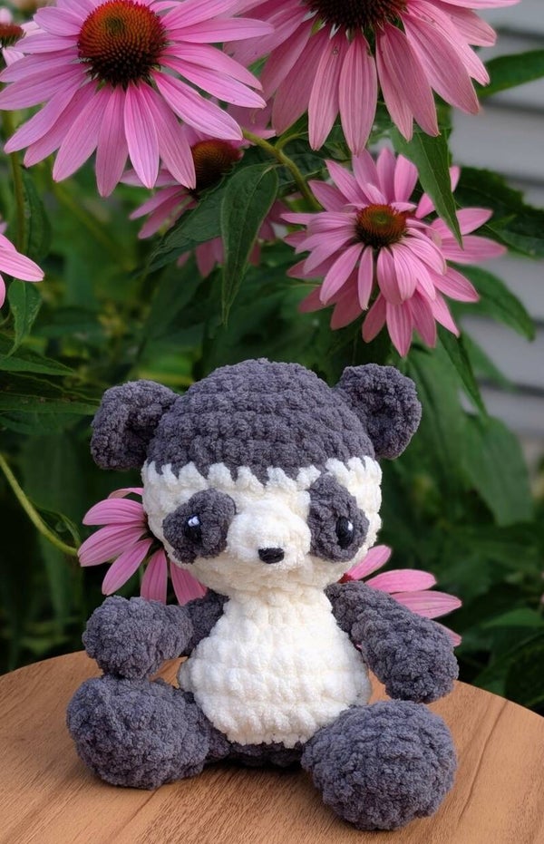 Panda Bear: Cap Color Version Crochet Pattern