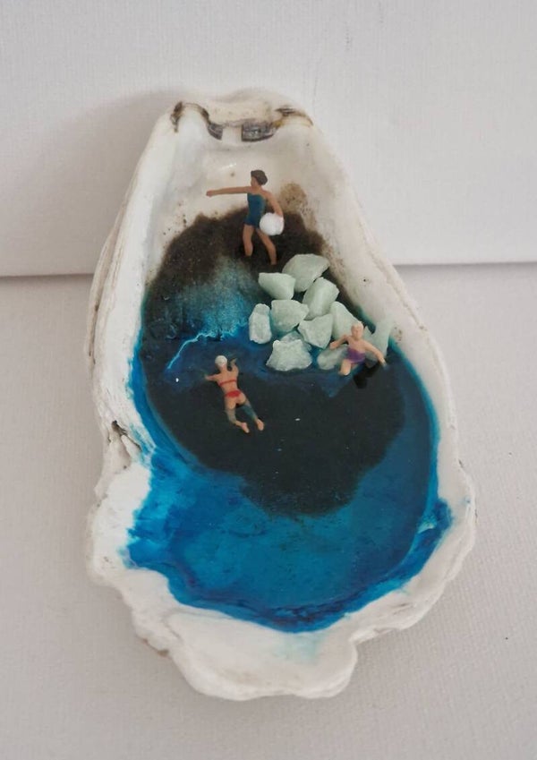 Z-5 Oyster epoxy lightstones