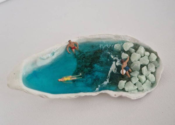 Z-12 Oyster epoxy glow in the dark