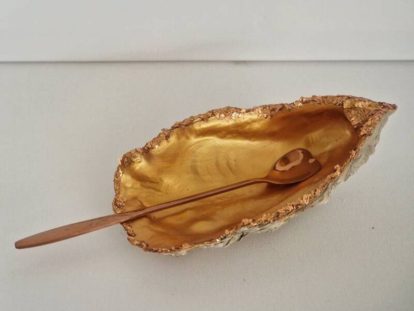 O-13 Oysterdish golden big