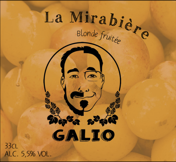 La Mirabière - blonde à la mirabelle - 33cl
