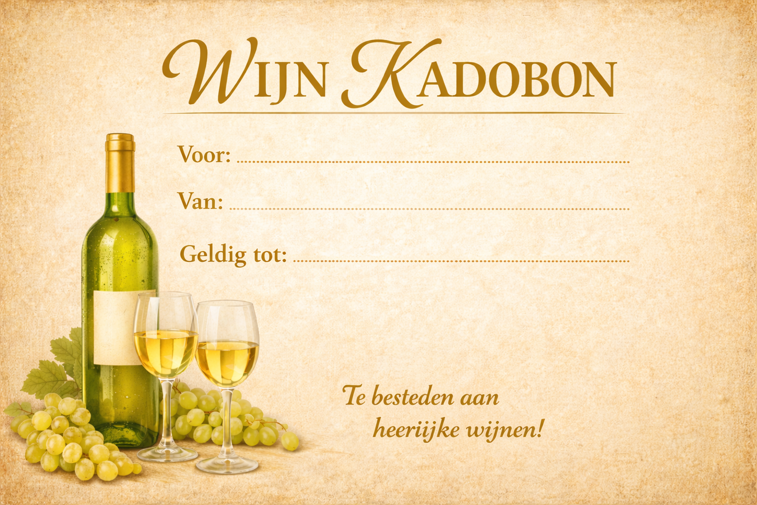 Kadobon van € 50,00