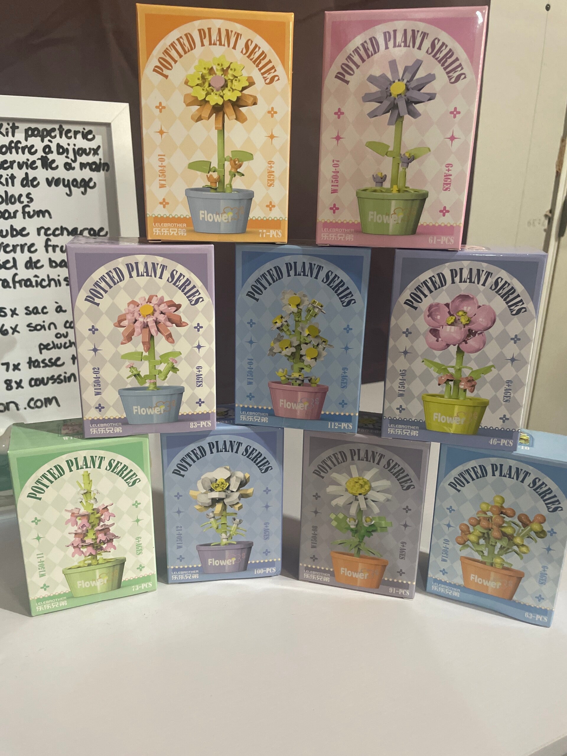 Blocs de construction ( fleurs)