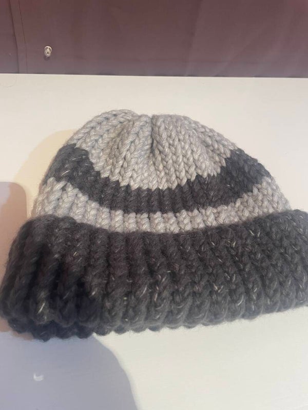 Tuque faite à la main