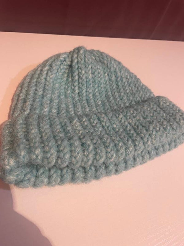 Tuque faite à la main