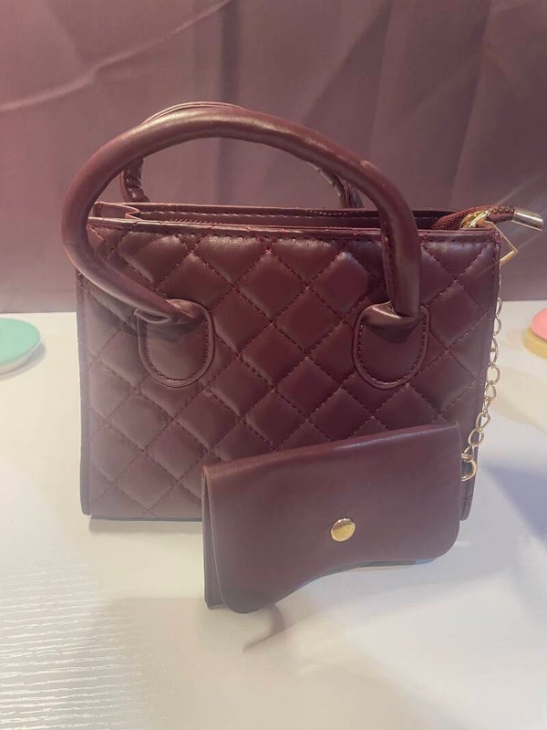 Sac à main bourgogne