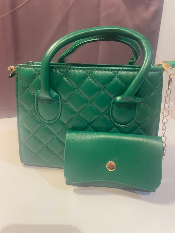 Sac à mains vert