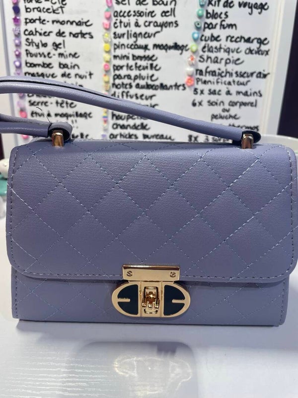 Sac à mains violet